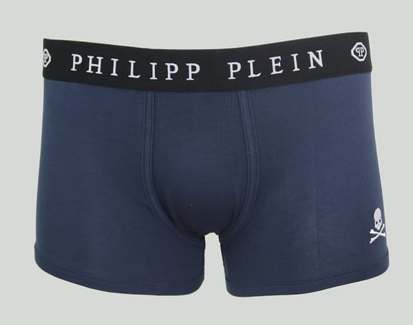 Philipp plein blue cotton underwear