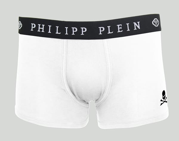 Philipp plein white cotton underwear