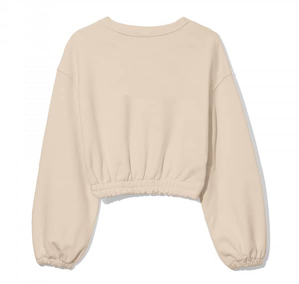 Beige cotton sweater