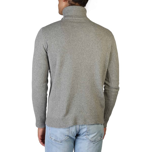 100% cashmere men sweaters t-neck-m
