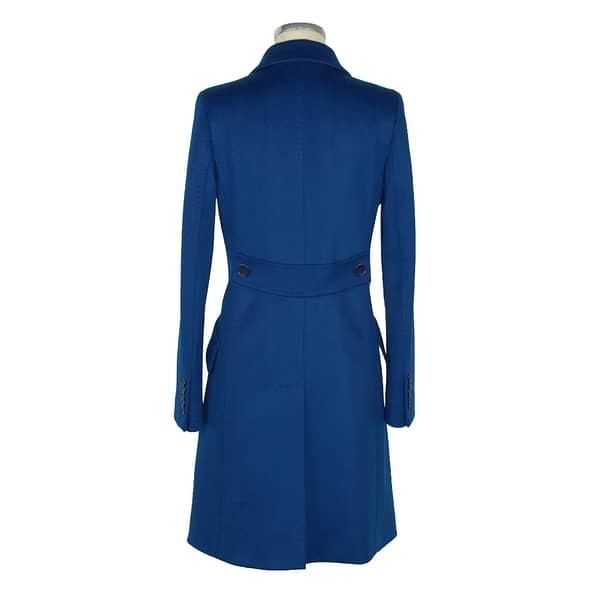 Blue wool jackets & coat