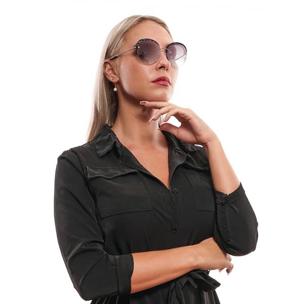 Swarovski silver sunglasses for woman