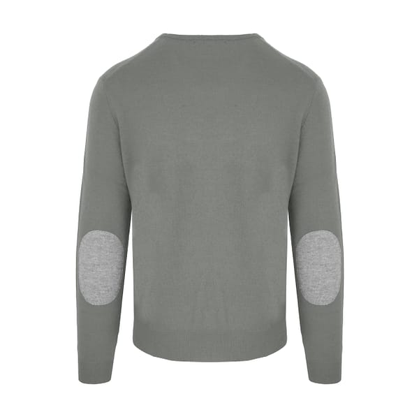 Gray wool sweater