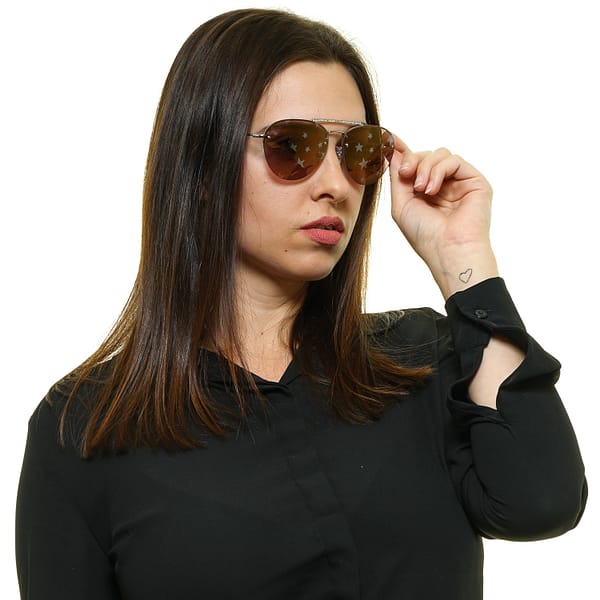Silver sunglasses for woman