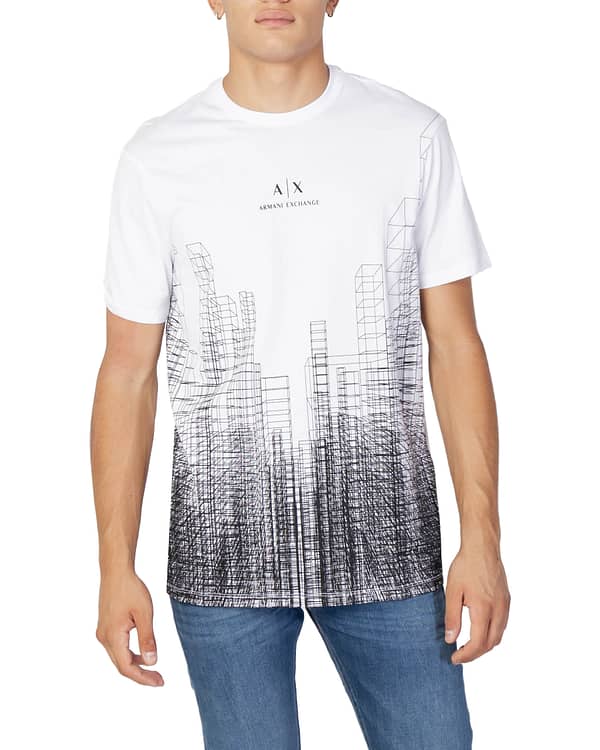 Armani exchange armani exchange t-shirt forme geometriche