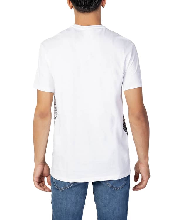 Armani exchange t-shirt forme geometriche