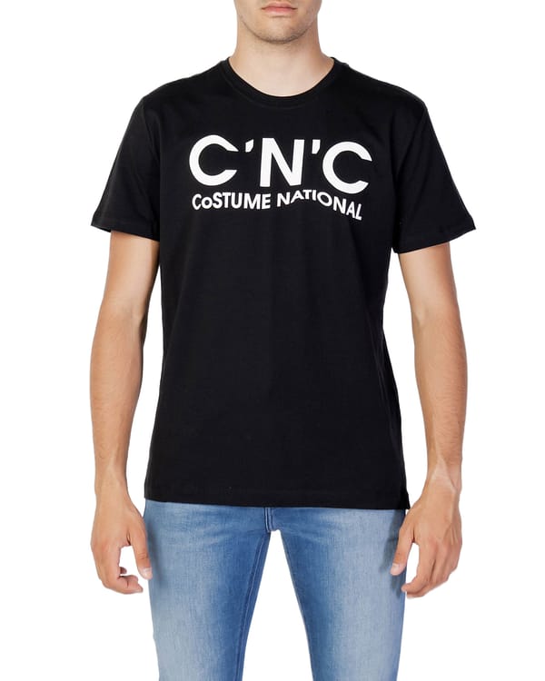 Cnc costume national cnc costume national t-shirt logo frontale
