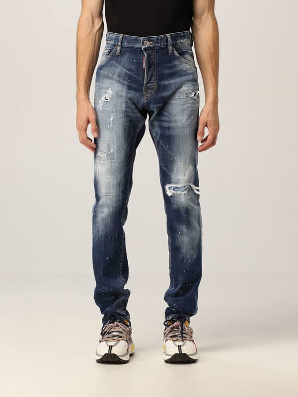 Dsquared2 blue cotton jeans & pant