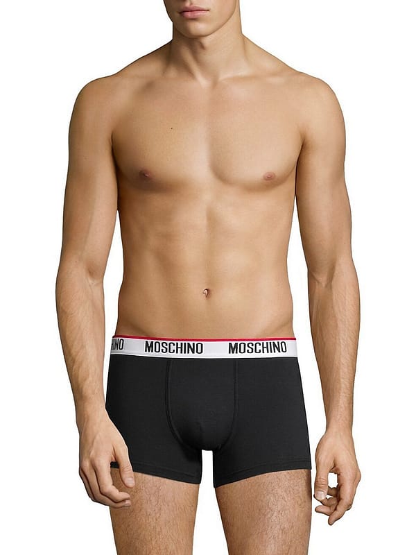 Moschino underwear intimo trunk bipack
