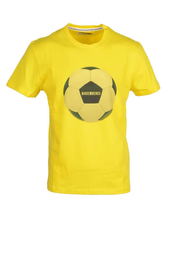 Bikkembergs bikkembergs t-shirt wh7_glx-83920135_giallo
