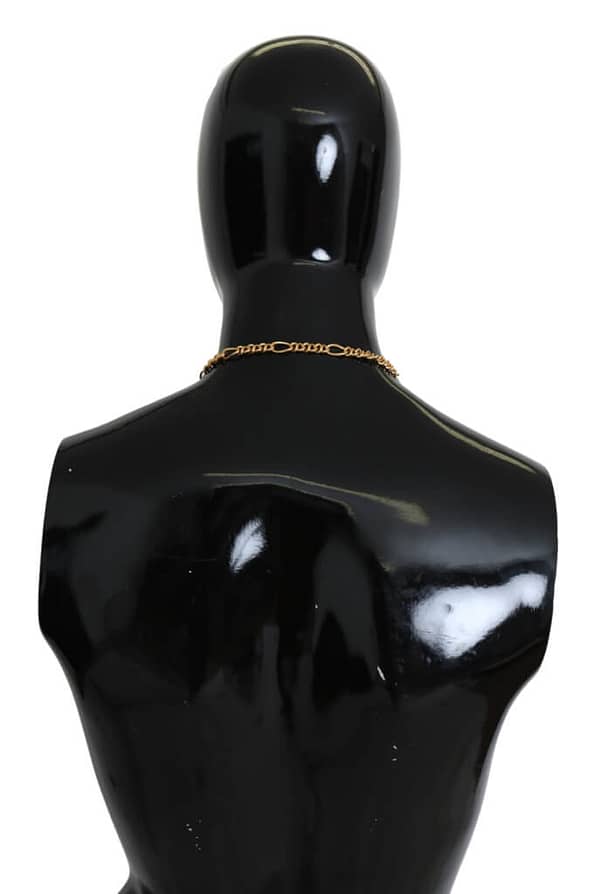Gold tone horseshoe pendants crystal faux pearl necklace