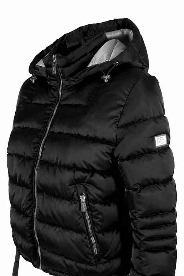 Black polyamide jackets & coat