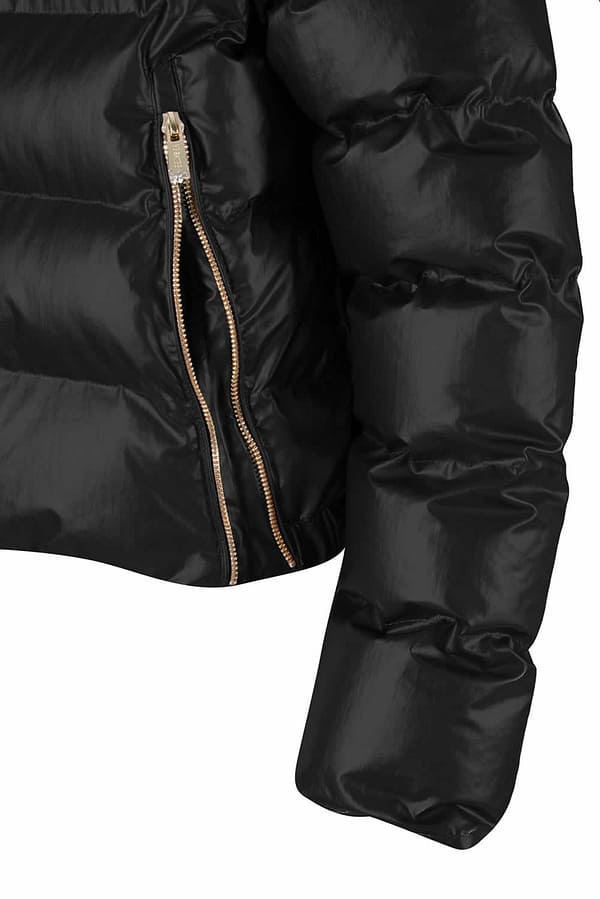 Black polyurethane jackets & coat