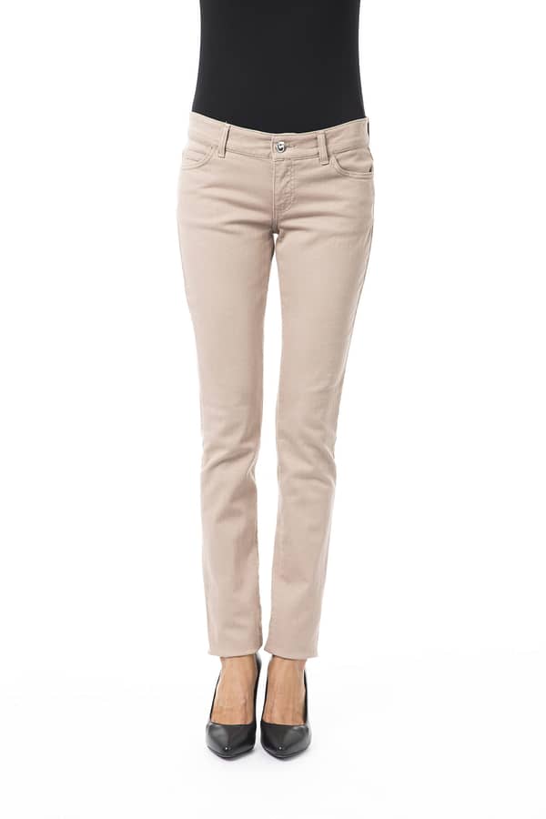 Byblos beige cotton jeans & pant