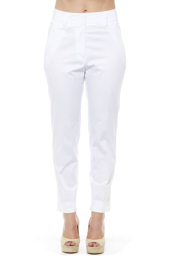 Peserico white cotton jeans & pant
