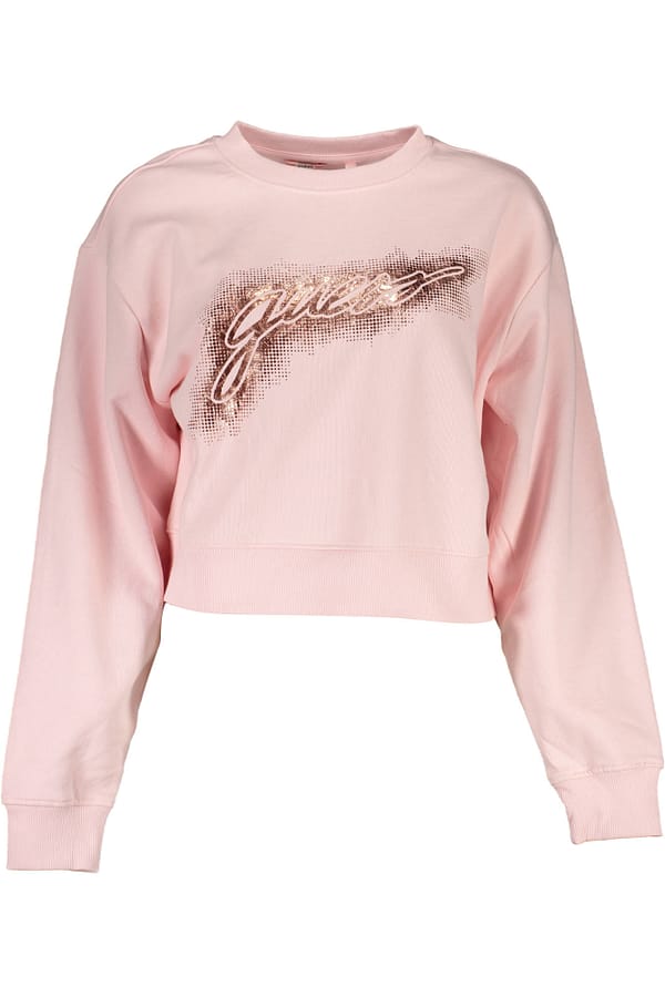 Guess jeans pink sweater