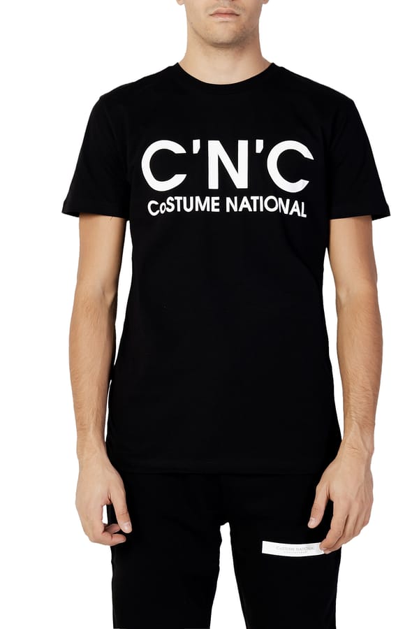 Cnc costume national cnc costume national men t-shirt logo ventrale