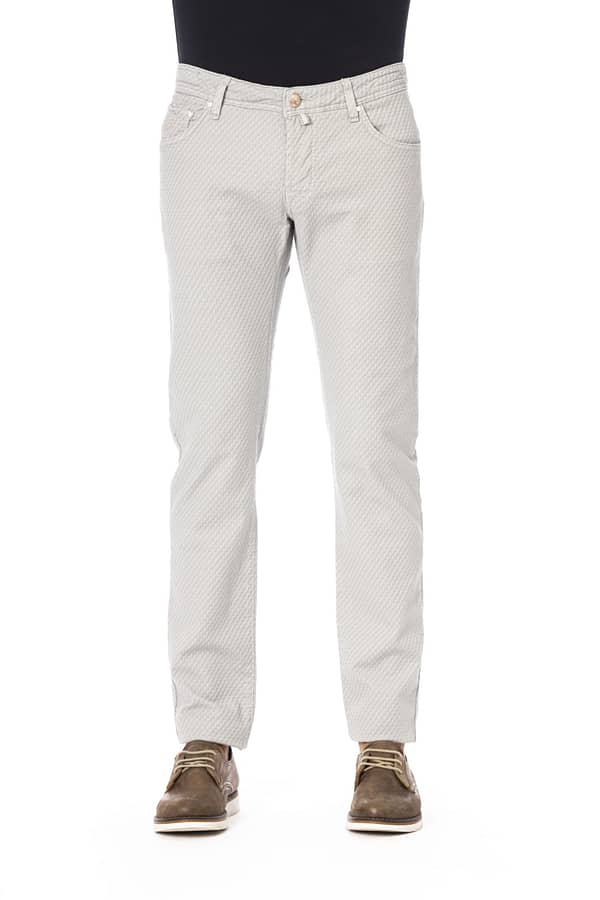 Jacob cohen gray cotton jeans & pant