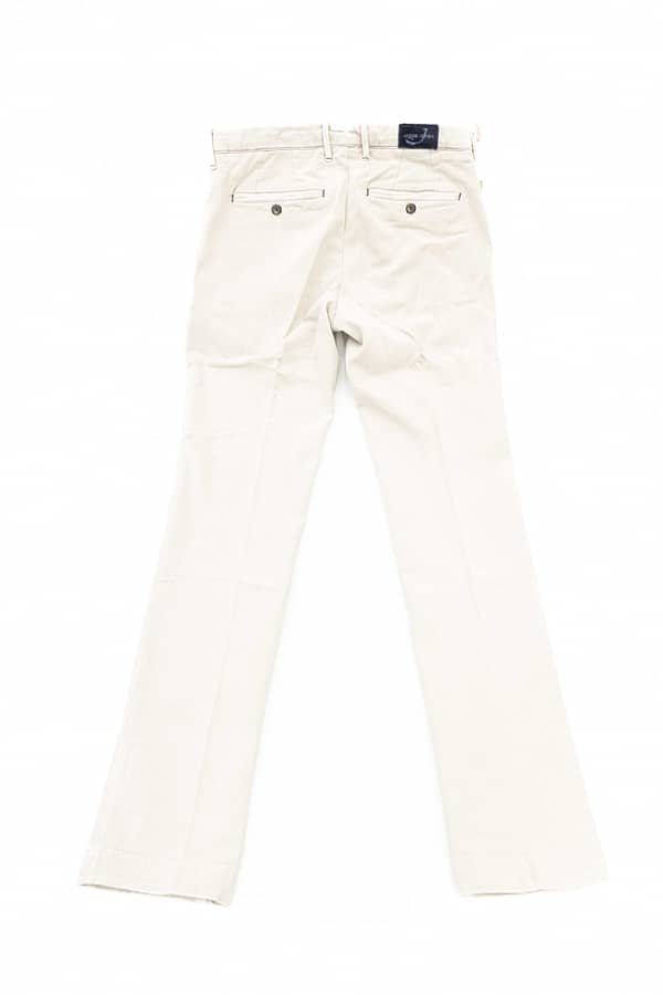 Silver cotton jeans & pant