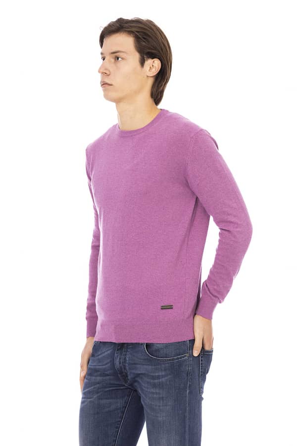 Violet wool sweater