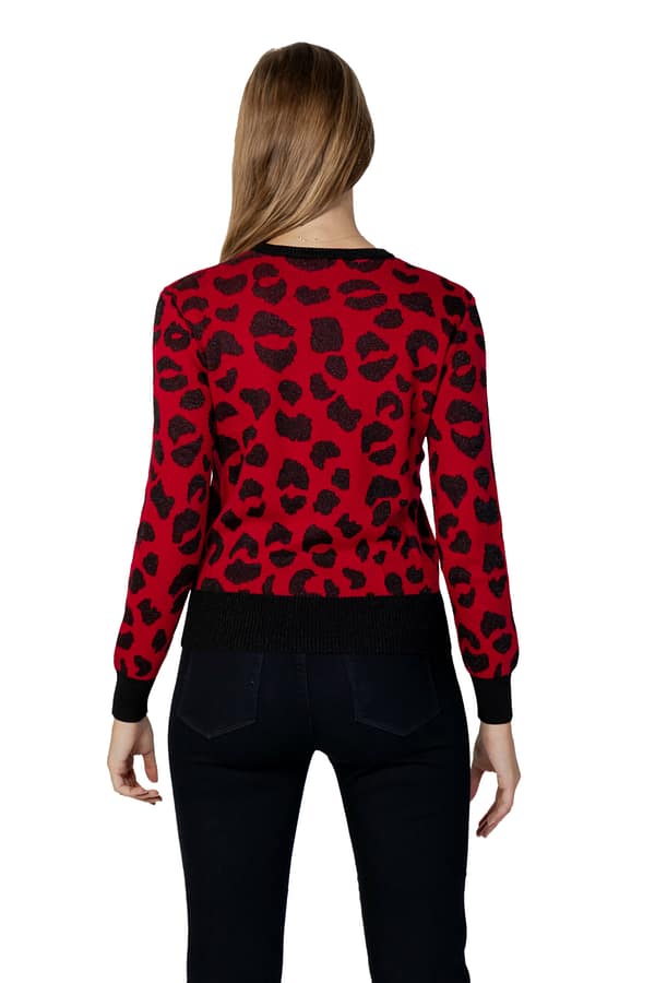 Love moschino maglia leopard pattern