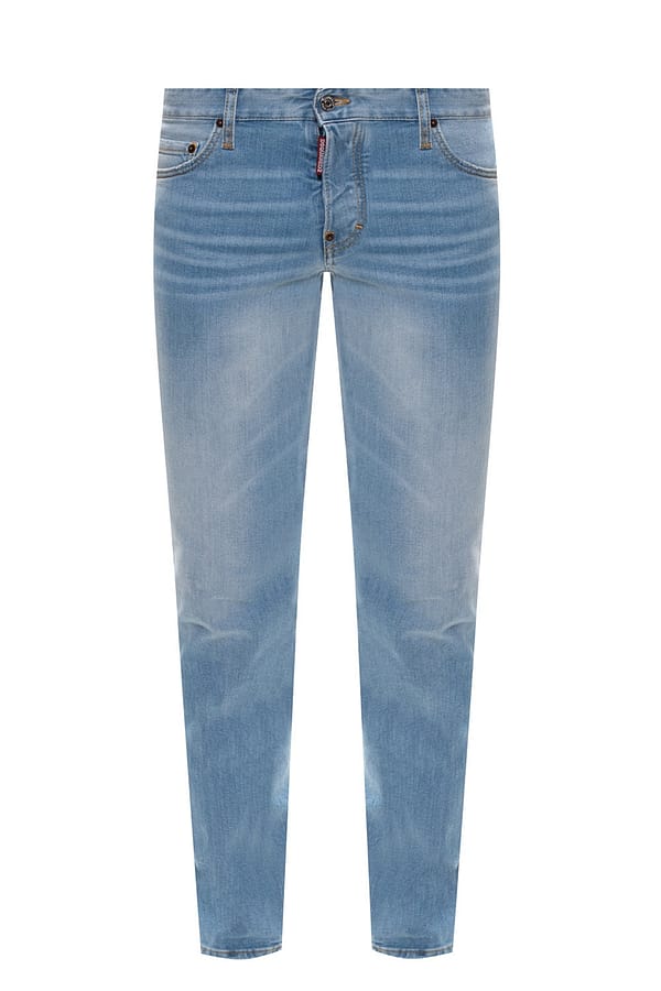 Light blue cotton jeans & pant
