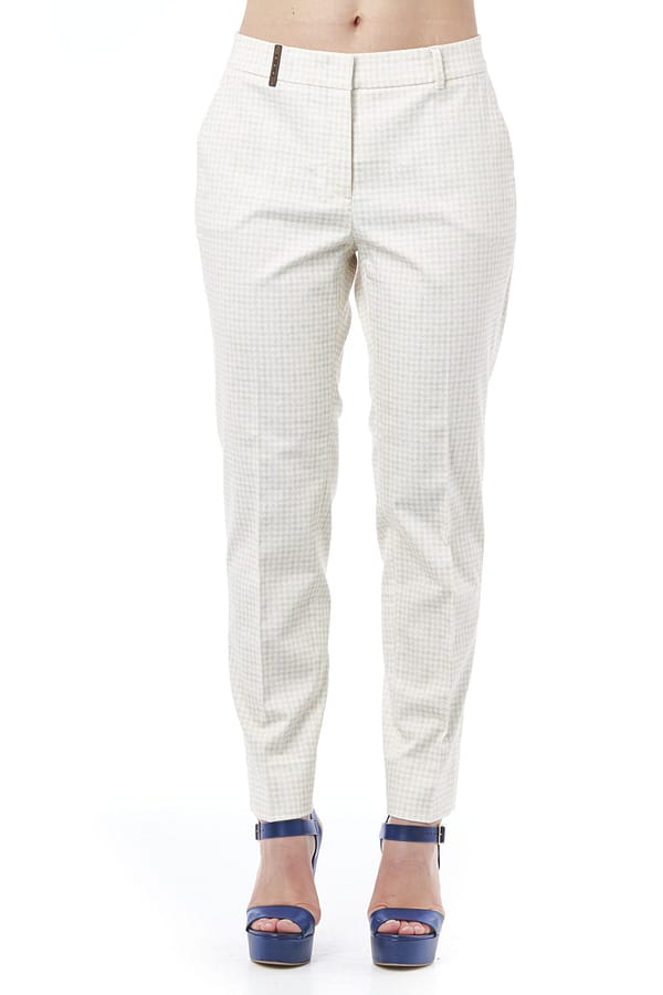 Peserico beige cotton jeans & pant