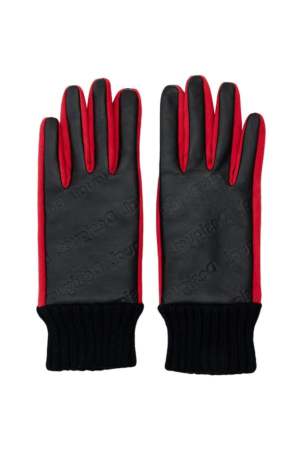 Desigual desigual guanti glove logomania