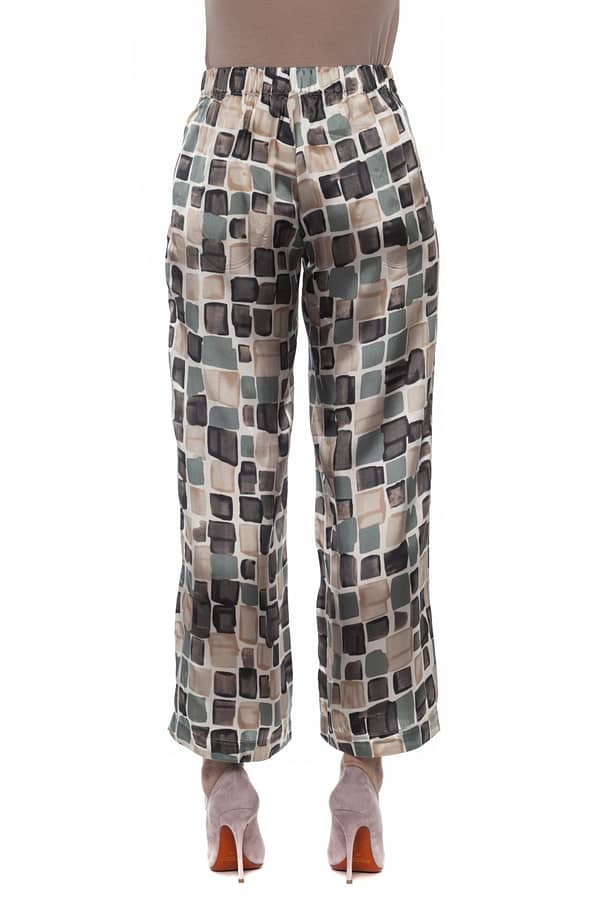 Multicolor polyester jeans & pant