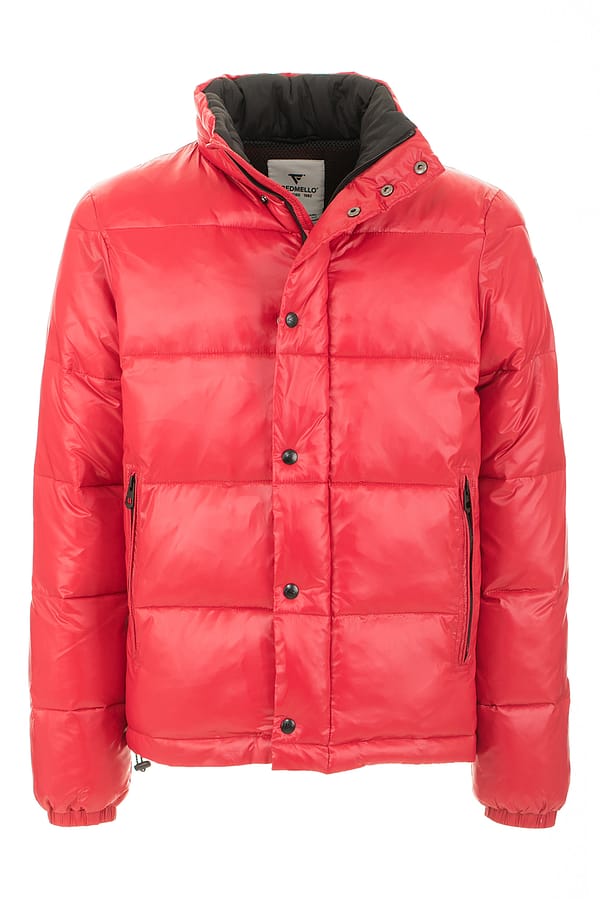 Red polyamide jacket
