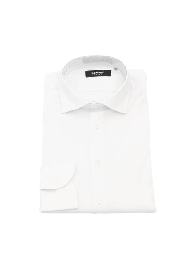 Baldinini trend white cotton shirt