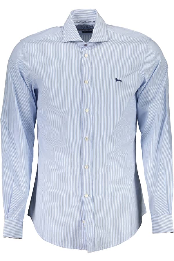 Harmont & blaine light blue cotton shirt
