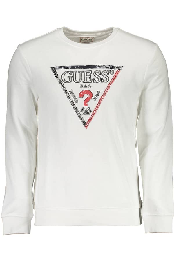 Guess jeans white sweater