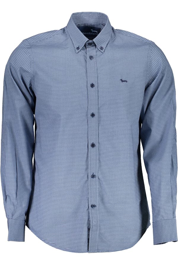 Harmont & blaine blue cotton shirt
