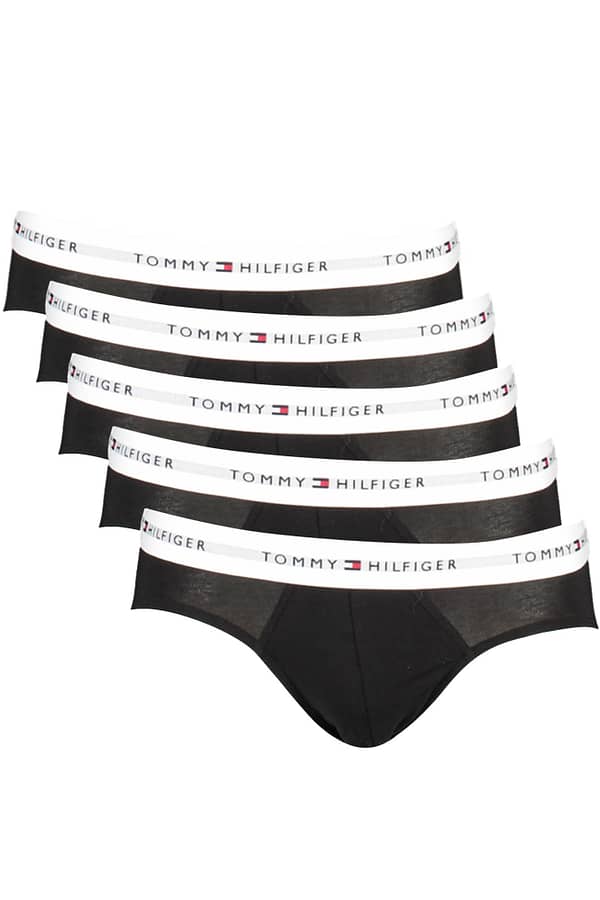 Tommy hilfiger black cotton underwear