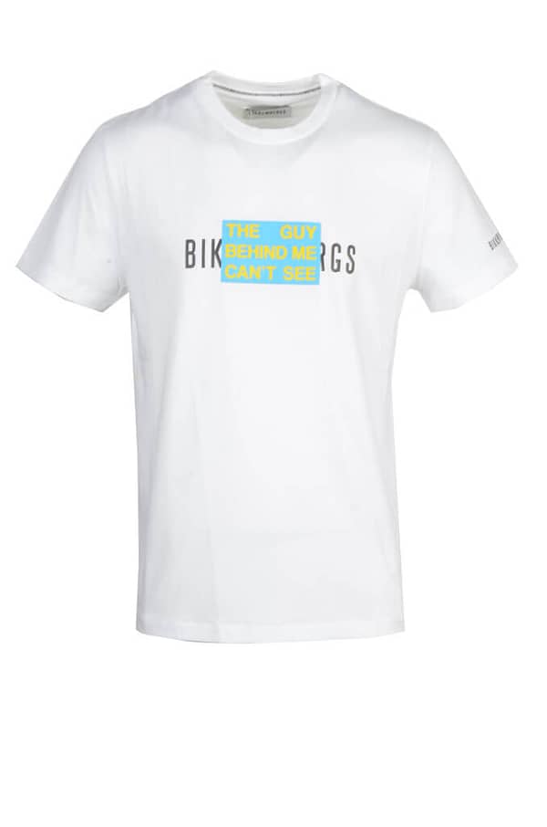 Bikkembergs bikkembergs t-shirt wh7_glx-839448_bianco