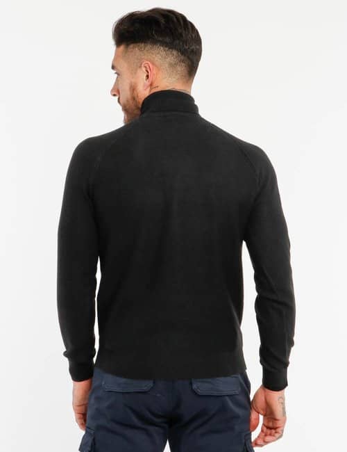 Black viscose sweater