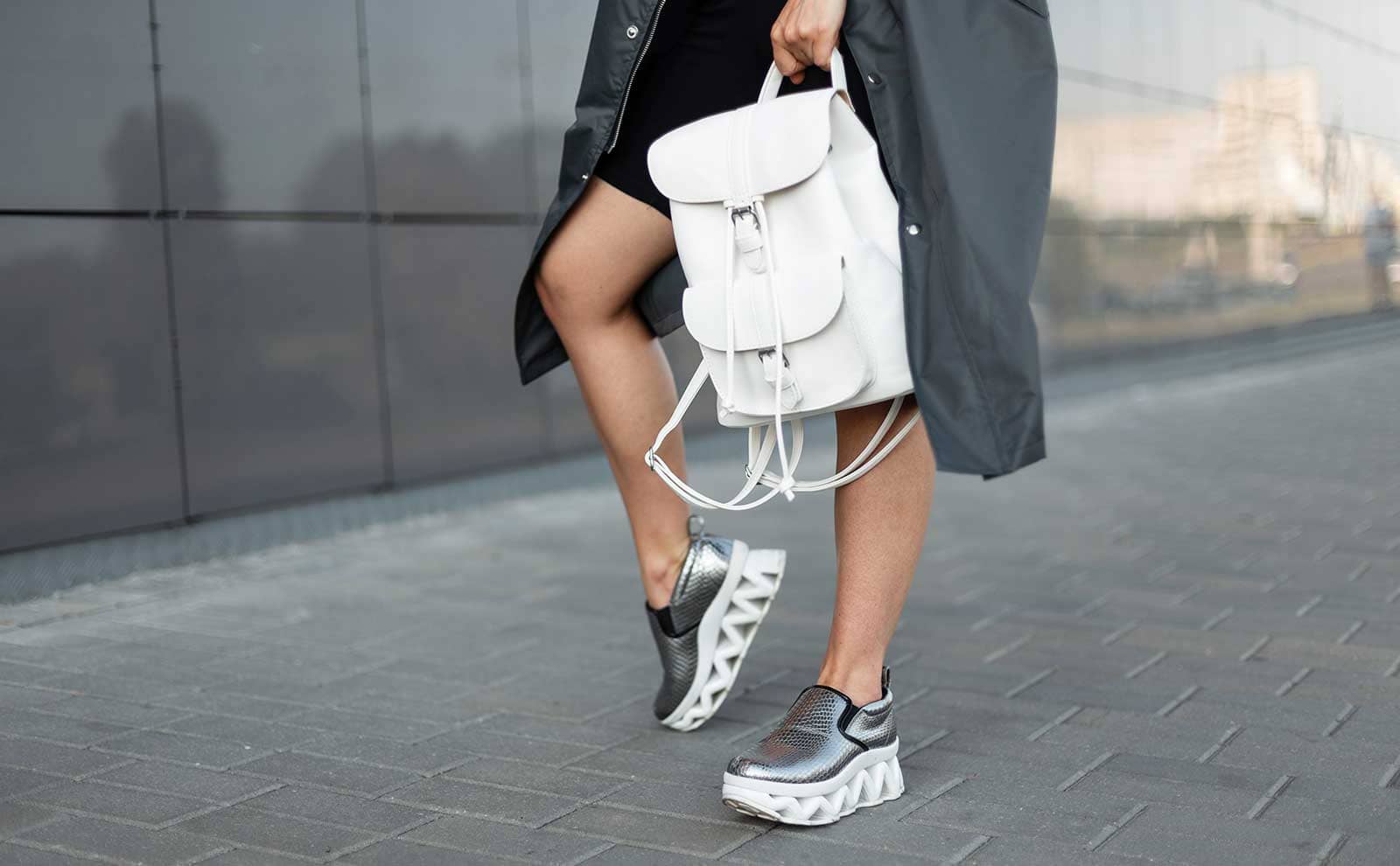 Outfit ideas - How to wear Rick Owens DRKSHDW Ramones High Top Sneakers  (Autumn) - WEAR